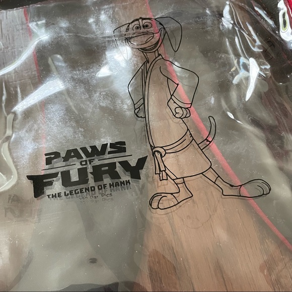 PAWS OF FURY movie clear backpack, NWOT main image 4